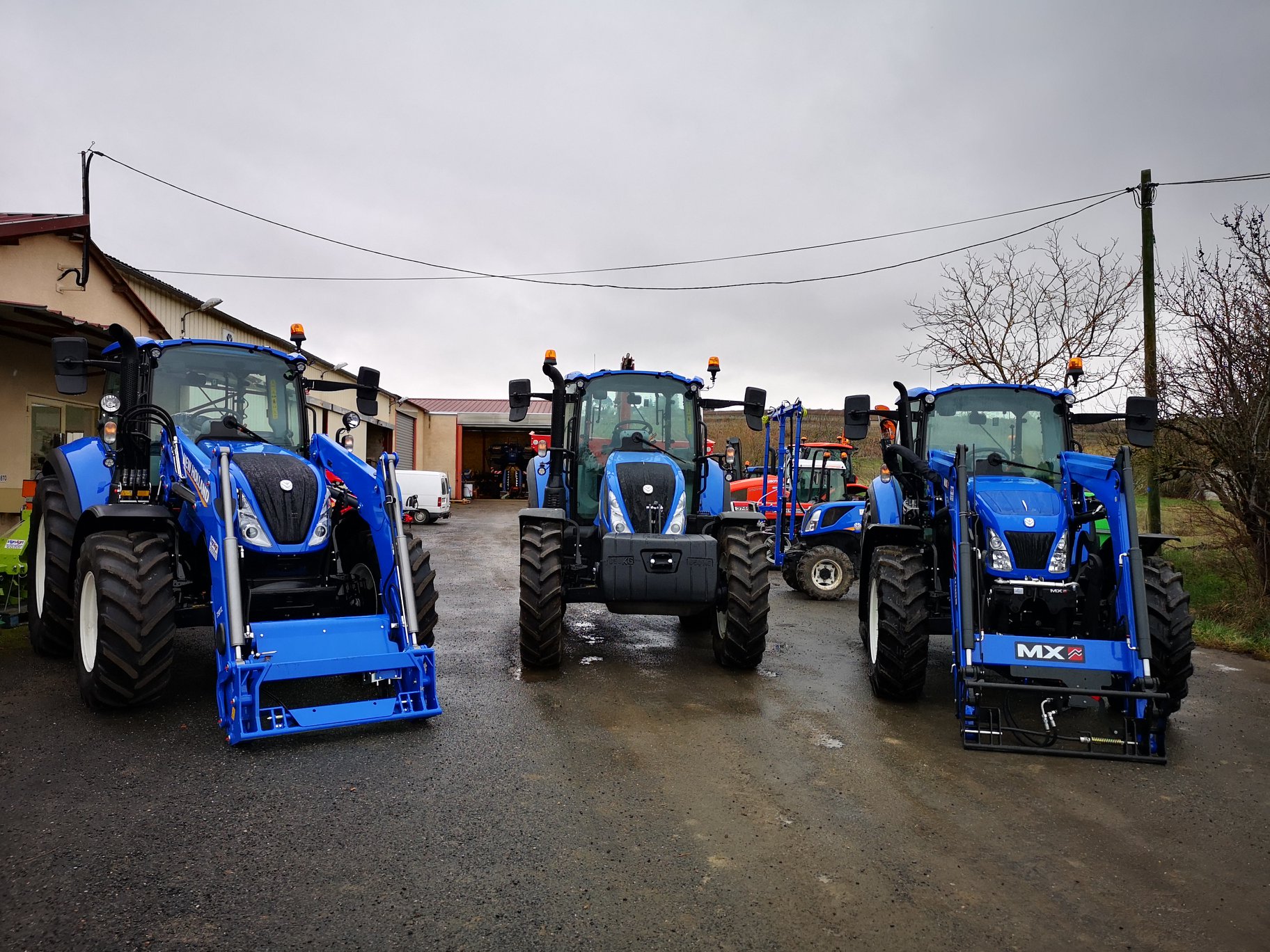 matériel tracteur